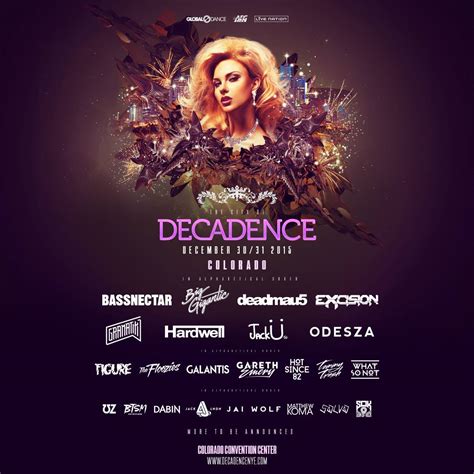 Decadence Is Two Days Away In Denver Co With Bassnectar Deadmau5