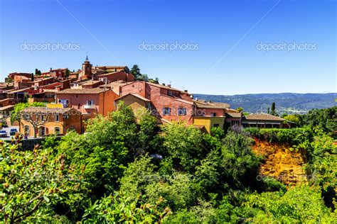 Roussillon Village Stock Photo By ©ventdusud 45899881