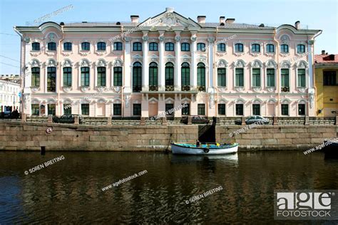 Stroganov Palace In St Petersburg Saint Petersburg Former Leningrad