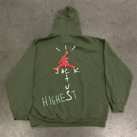 Travis Scott Cactus Jack Travis Scott Nike Air Jordan Highest Hoodie