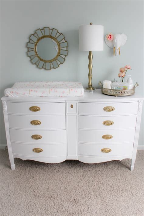 Between paints, stains, and hardware, there are so many easy ideas you can bring to your ikea tarva dresser. Pretty Pastels and Gold Nursery - Project Nursery