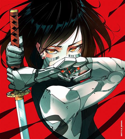 Vinne On Twitter Anime Art Girl Cyberpunk Anime Character Art