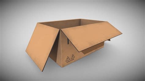 Cardboard Box 3d Models Sketchfab