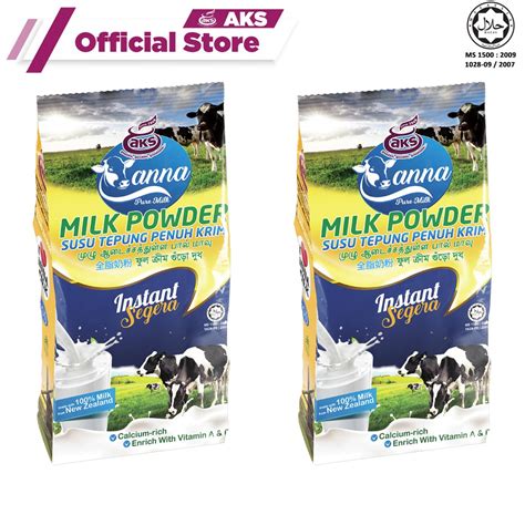 Full Cream Milk Powder Susu Tepung Penuh Krim Aks Shopee Malaysia