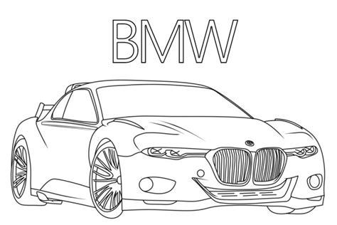 BMW Boyama Sayfaları Boyama Online
