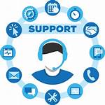 Support Icons Remote Computer Services Business Assistance