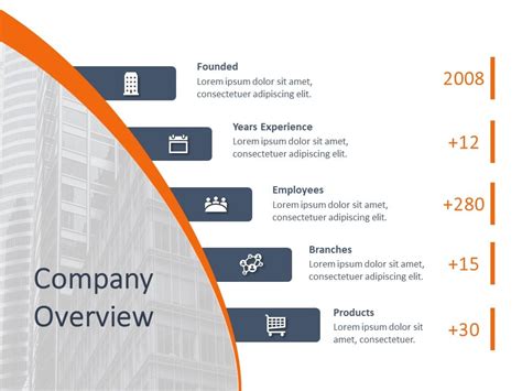Company Overview 3 Powerpoint Template Slideuplift