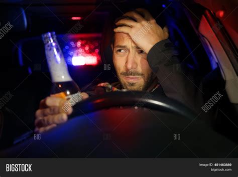 Drunk Man Driving Car Image And Photo Free Trial Bigstock