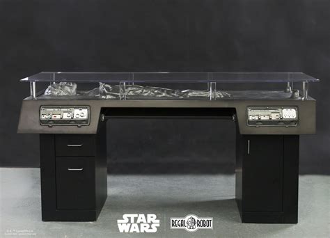 Spotlight Interview Custom Star Wars Han Solo In Carbonite Desk
