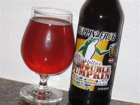 Beer Apostle Hoppin Frog Frogs Hollow Double Pumpkin Ale