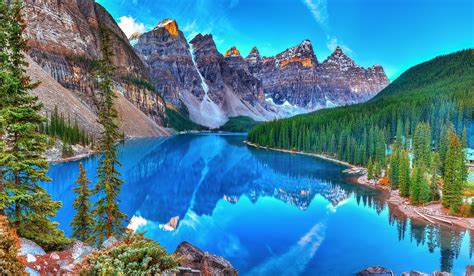 Valley Of The Ten Peaks Canada Worldatlas