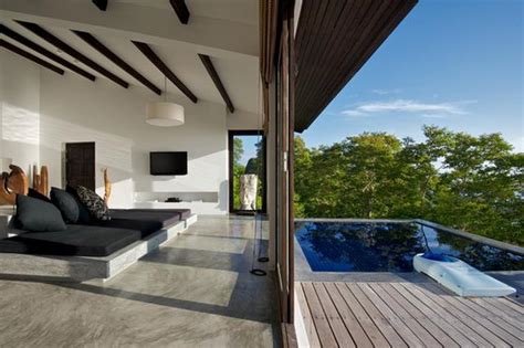 Contemporary Tropical Retreat Design Casas Del Sol Design Swan