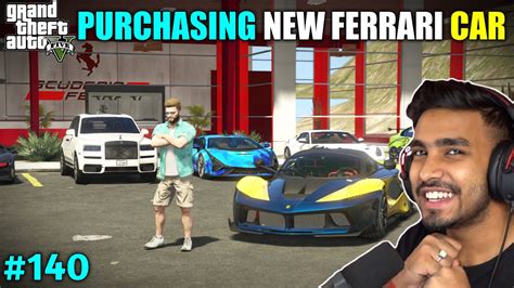 Buying Ferrari Car From Technogamerzofficial Showroom Gta V 140