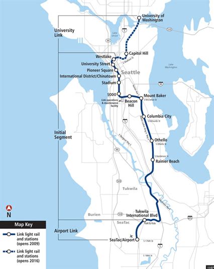 Seattles Light Rail Opens Redefining Life In The City The Transport