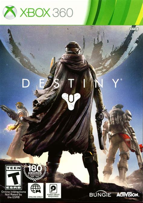 Destiny 2014 Xbox 360 Box Cover Art Mobygames