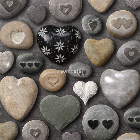 Heart Shaped Stones And Rocks By Sumners Redbubble