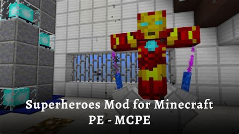 Superheroes Mod For Minecraft Pe Mcpe For Pc Mac Windows 11108