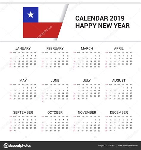 Calendario 2020 Chile Descargar Calendario 2019