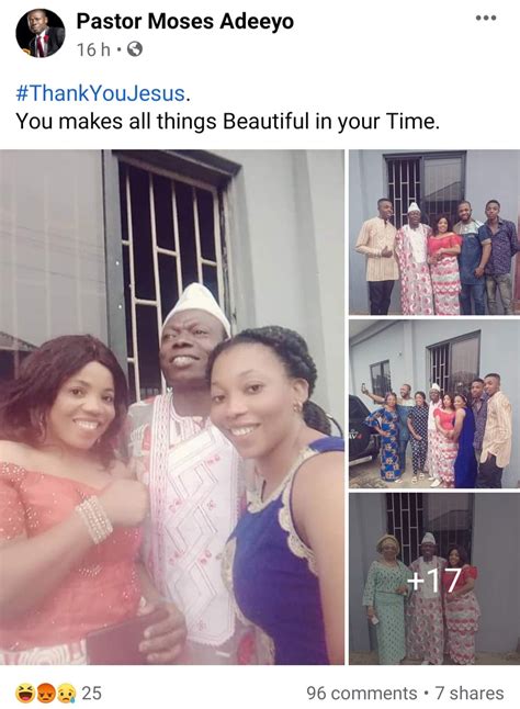 More Photos Drop As Pastor Marries The Wife Of His Church Member Photos