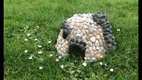 Diy How To Make A Miniature Stone Garden Fairy House Youtube