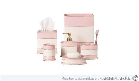 Rose Pink Pink Bathroom Accessories