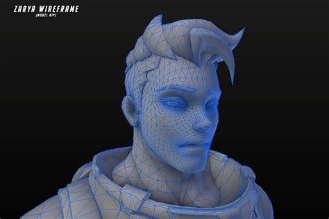 Overwatch 100 Character Wireframes Overwatch Wireframe Character