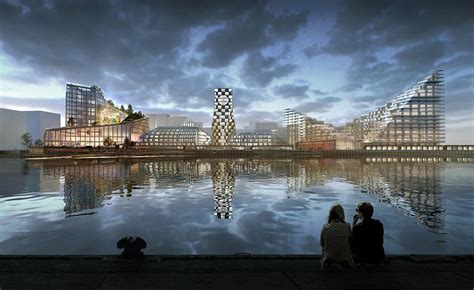 Bjarke Ingels Unveils Plan For Sprawling Project On Aarhus Waterfront