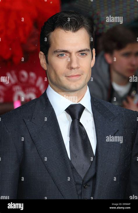 New Superman Henry Cavill At The Uk Premiere Of Man Of Steel At The