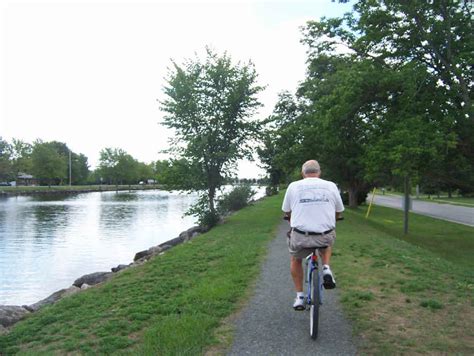 Bike Path Along Canal