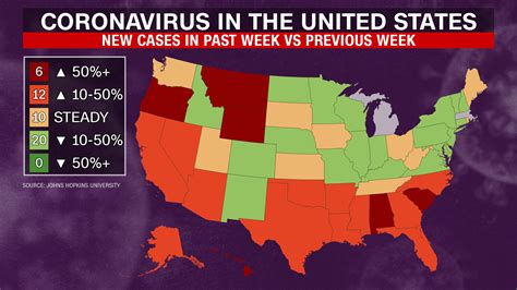 Here S Where Coronavirus Cases Are Increasing Across The Us