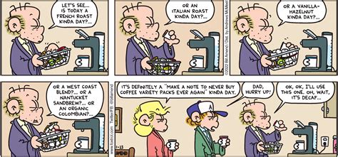 Early Decisions Coffee Foxtrot Comics By Bill Amend
