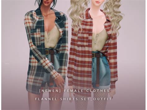 Sims 4 Flannel Mod