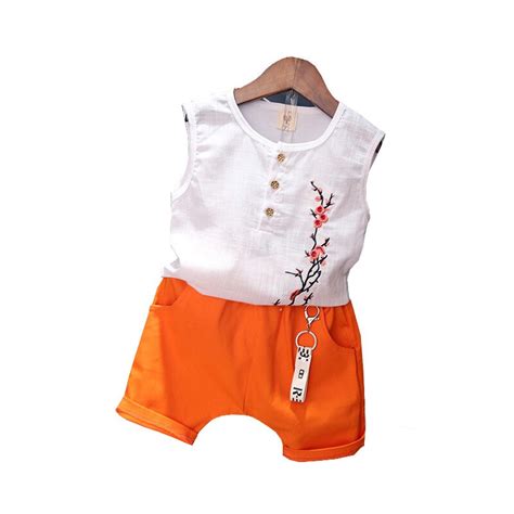 Kids Baby Girls Clothes Set Summer Outfits Boys Costume Children