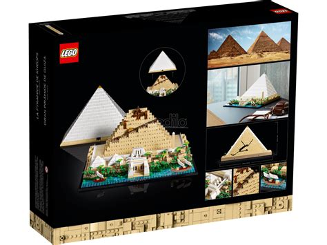 Lego Architecture 21058 The Great Pyramid Of Giza Ruined Box