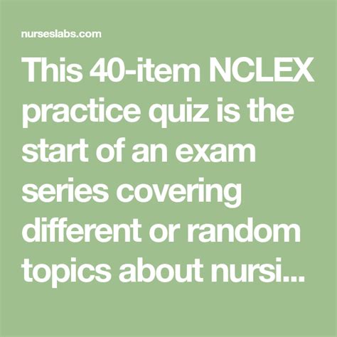 Updated Free Nclex Rn Practice Questions And Resource Guide Nclex