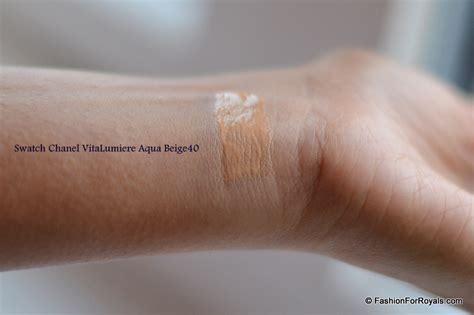 Chanel Vitalumiere Aqua Spf 15 Foundation Rating And Review