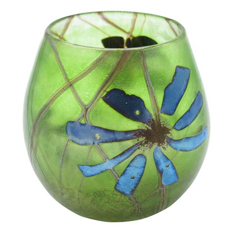 Lot 1415 A Norman Stuart Clarke Art Glass Vase