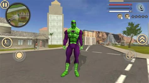 Download Spider Rope Hero Frog Ninja Strange Gangster Crime Android On Pc