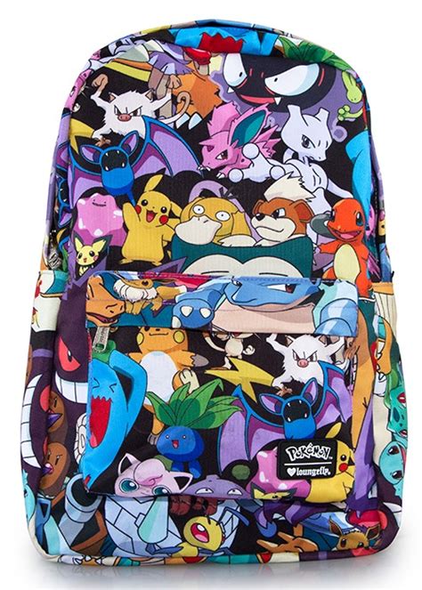 Buy Pokemon Characters Backpack At Mighty Ape Australia
