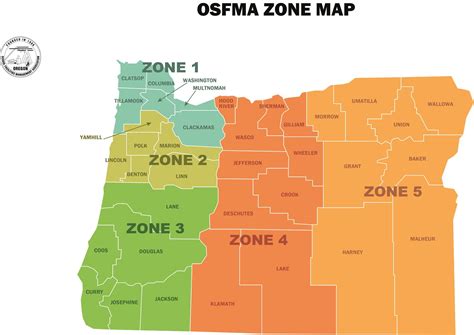 Pacific Time Zone Map Oregon United States Map