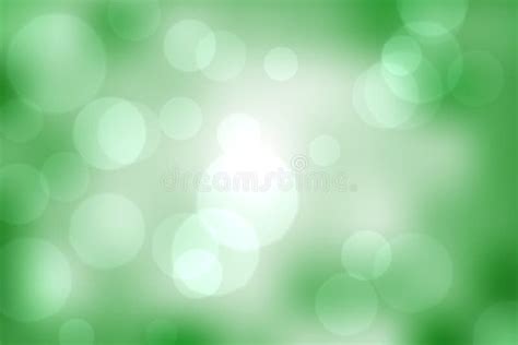Green Abstract Light Spot Design Stock Illustration Illustration Of