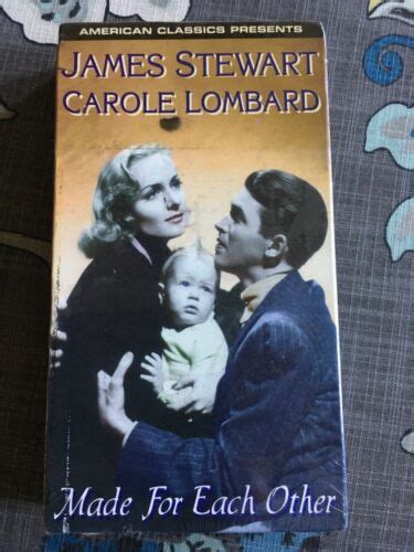 Made For Each Other 1939 VHS Carole Lombard James Stewart NEW