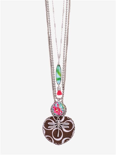 Ayala Bar 3 In 1 Long Necklace W3304 Rainbow Collection