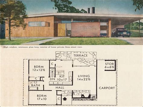 Top Mid Century Modern House Plans For Narrow Lot Useful New Home