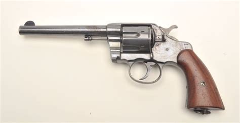 Colt Us Army Model 1901 Da Revolver 38 Caliber 6 Barrel Blued