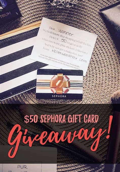 Q)can i use my jcpenney rewards at sephora? February 2018 Giveaway: $50 Sephora Gift Card | HolleewoodHair