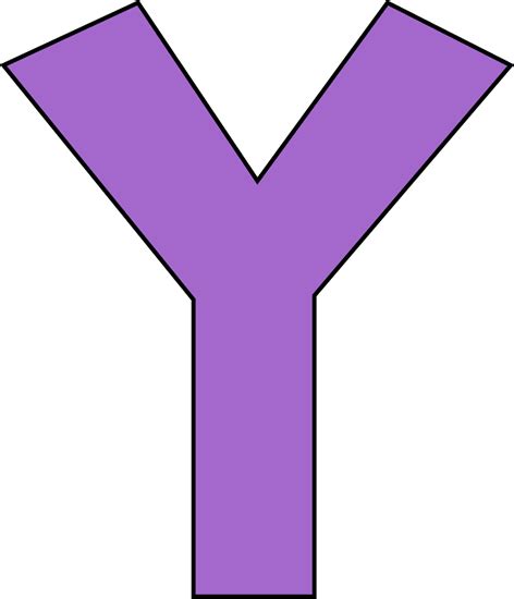 Purple Letter Y Clip Art Purple Letter Y Image