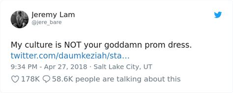 20 Of The Most Epic Reactions To My Culture Is Not Your Goddamn Prom