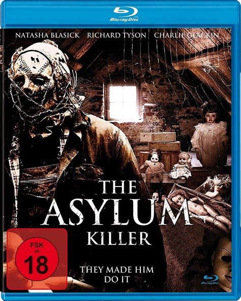 The Asylum Killer Blu Ray Amazonde Tyson Richard Blasick Natasha Glackin Charlie