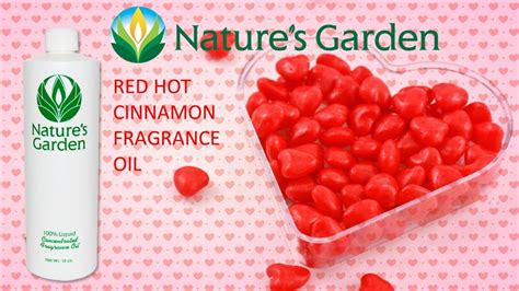 Red Hot Cinnamon Fragrance Oil Natures Garden Redhot Cinnamon